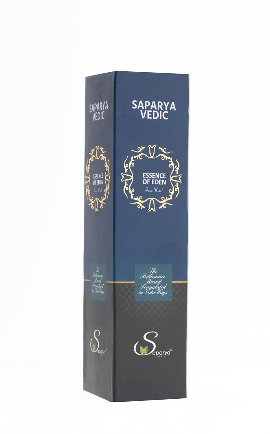 Saparya Vedic Essence Of Eden Facewash | Ayurvedic Anti-Acne Facial Cleanser With Natural Ingredients | Chemical-Free Herbal Blend All Skin Type Hydrating Face Wash for Men and Women (100 ml)