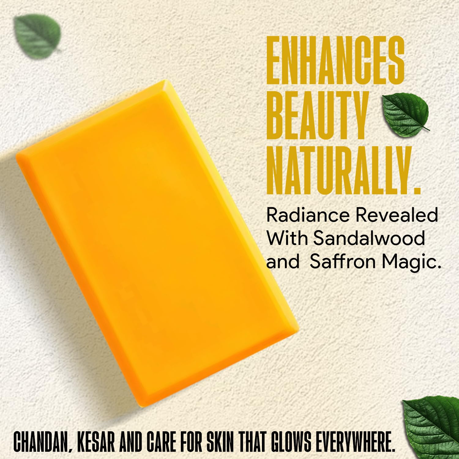 Saparya Vedic Fairness Bliss| Sandal wood and Kumkumadi thailam (SAFFRON OIL) | Handcrafted Glycerine Soap | With chandan and Kesar | Aromatic with Avarampoo,and Aloe Vera |Tan removal specialist for glowing skin soap 100 gm Set of :(3)